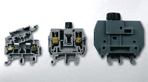 Klemmenblock auf DIN-Schiene - FS series  - KORNER - Einbau / Clip / Sicherung