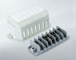Stromschienen-Klemmenblock - 2.5 mm², max. 24 A, max. 450 V | 501 series  - KORNER - mit Schnellanschluss