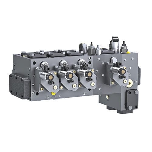 Einteiliges Hydraulik-Wegeventil - VW series - LINDE HYDRAULIC - Schieber / handbedient / mit elektrischer Bedienung