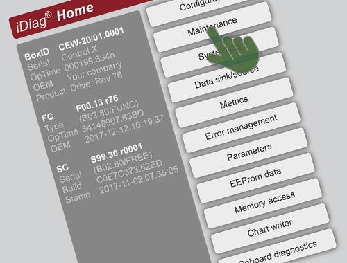 Software / Konfigurierung und Diagnose - iDiag® - LINDE HYDRAULIC - Windows