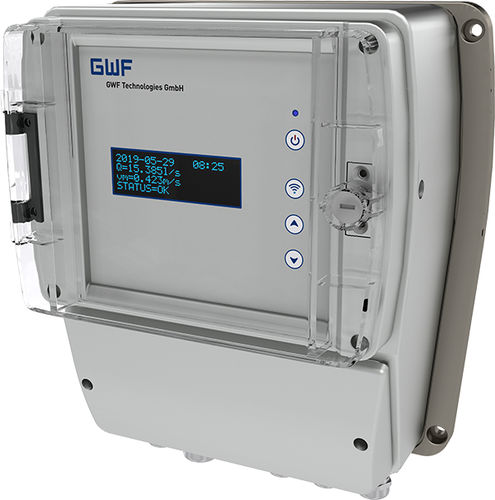 Ultraschall-Durchflussmesser - Q-Eye PSC - GWF - Radar / Volumen / für Wasser