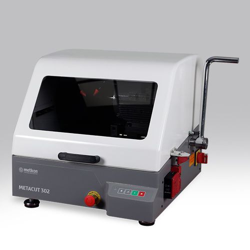 Nasstrennschleifmaschine - METACUT 302 - Metkon Instruments Inc. - Stoßmesser / für Edelstahl / Proben
