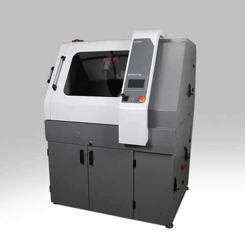 Schneidemaschine mit oszillierender Säge - SERVOCUT 502 series - Metkon Instruments Inc. - für Metall / für Blech / PLC-gesteuert
