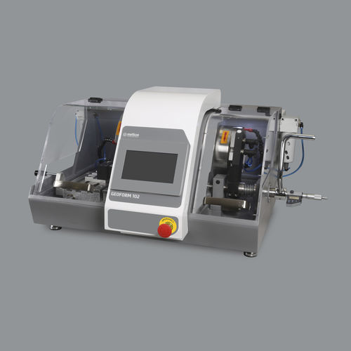 Schneid- und Schleifmaschine - GEOFORM 102 - Metkon Instruments Inc. - Rundmesser / für Stein / für Riefenstahlrohre