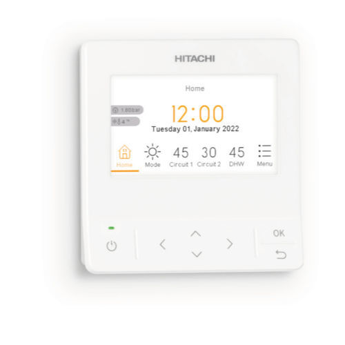 Drahtlose Fernbedienung - PC-ARFH2E - Hitachi-Johnson Controls Air Conditioning Inc. - mit Knöpfen / Industrie / mit LCD-Anzeige