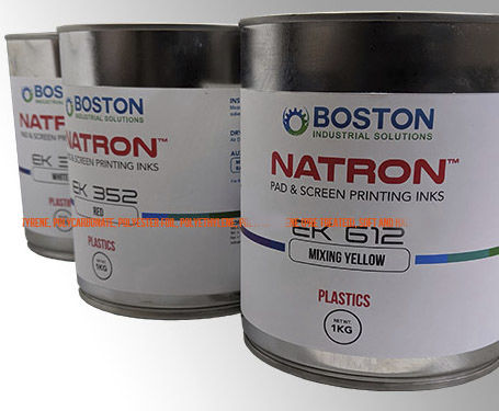 Tinte für Siebdruck - NATRON™ EK Series - Boston Industrial Solutions, Inc. - Tampondruck / für Kunststoff / fluoreszierend