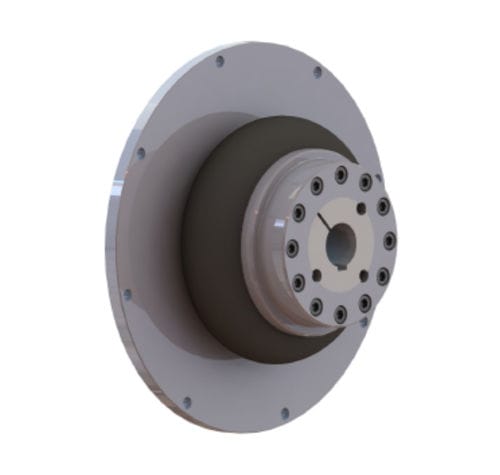 Elastische Kupplung - GUBF - Meccanica Couplings srl - für Kraftübertragungen / Welle / Flansch