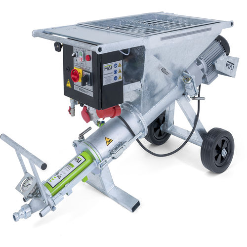 Pumpe für Mörtel - MAI®400EASY series  - Mai International - elektrisch / für das Bauwesen / für Materialumschlag