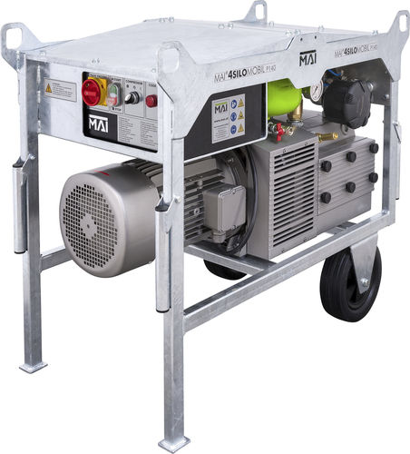 Pneumatische Förderanlage / für Werktrockenmörtel - MAI®4SILO - Mai International - mobil / Silo / für Transport