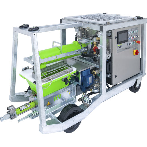 Mobile Betonpumpe - MAI®MULTIMIX-3D - Mai International - für Baustelle / elektrisch / selbstansaugend