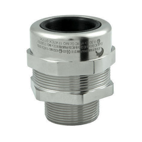 Kabelverschraubung für nicht bewehrte Kabel - NAV series - CORTEM - vernickeltes Messing / ex-geschützt / IP68