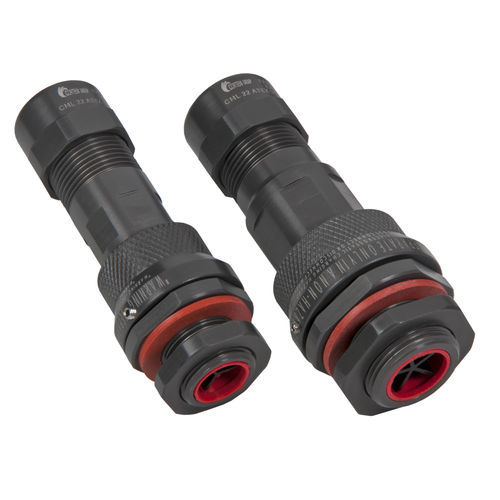 Elektrischer Steckverbinder / Stromversorgung - FASTEX-M - CORTEM - koaxial / zylinderförmig / 5-polig