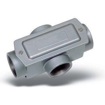 Wandmontierte Abzweigdose - C17 - CORTEM - IP65 / Aluminium / für flexible Leitungen