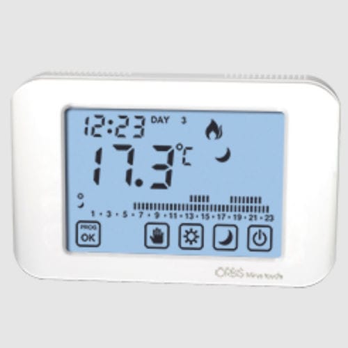 Elektronischer Thermostat - MIRUS TOUCH - ORBIS TECNOLOGÍA ELÉCTRICA - für Oberflächenmontage / AC / IP40
