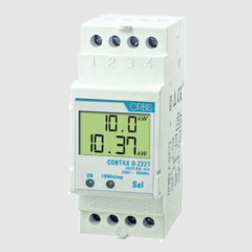 Einphasiger elektrischer Energiezähler - CONTAX D-2221 - ORBIS TECNOLOGÍA ELÉCTRICA - für DIN-Schiene / digital