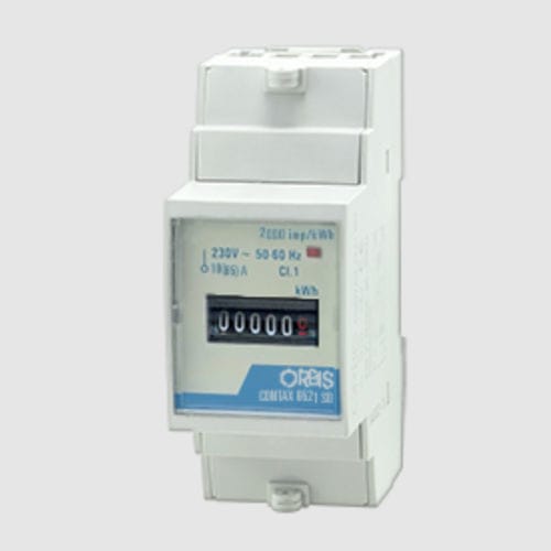 Einphasiger elektrischer Energiezähler - CONTAX 6521 S0 - ORBIS TECNOLOGÍA ELÉCTRICA - für DIN-Schiene / Impulsausgang