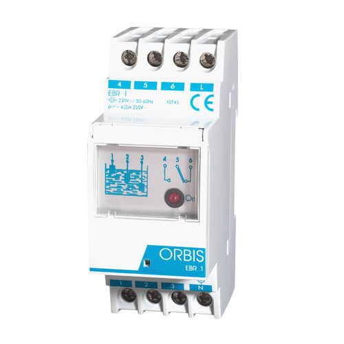 Niveaukontrollrelais - EBR-1 - ORBIS TECNOLOGÍA ELÉCTRICA - für DIN-Schiene / einstellbar / modular