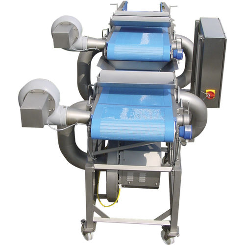 Trockenlufttrockner - FMT - Food Processing Technology - kontinuierlich / für die Lebensmittelindustrie / mit Bandförderer