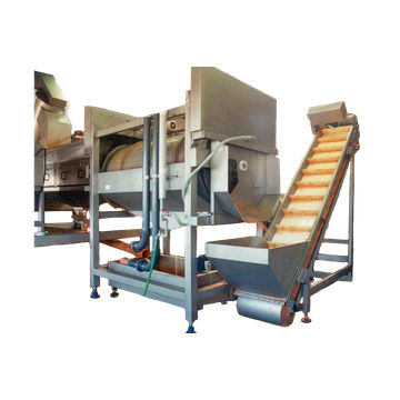 Wasser-Waschanlage - FMT - Food Processing Technology - für die Lebensmittelindustrie / robust / Trommel