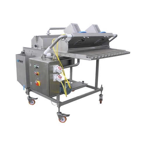 Automatische Überzieh- und Paniermaschine - FBAM - FMT - Food Processing Technology - kontinuierlich / Fleisch / für Fisch