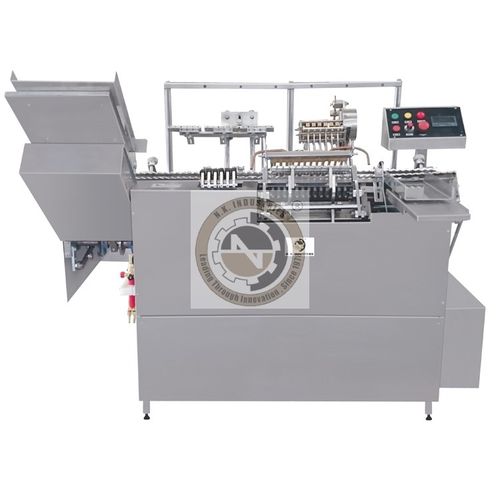 Abfüllmaschine mit Traysealer / Ampullen - NAFS series - N.K. INDUSTRIES - automatisch / für Flüssigkeiten / für Pharmaprodukte