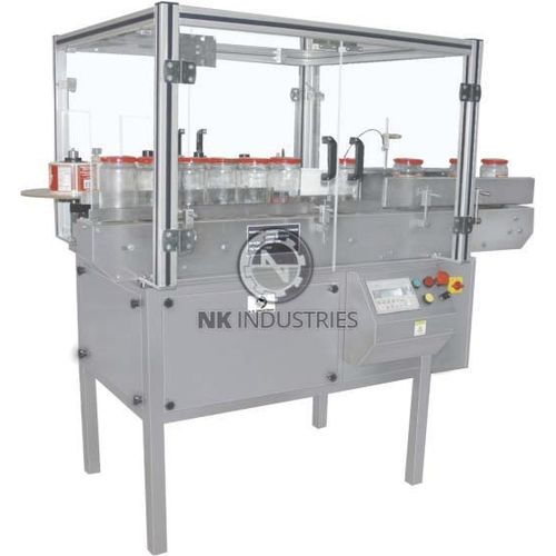 Automatisches Etikettiersystem - NKSAL series - N.K. INDUSTRIES - für Flaschen / zur Rundumetikettierung / für die Pharmaindustrie