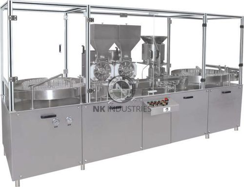 Automatische Füllmaschine - NKPF-240 - N.K. INDUSTRIES - Ampullen / für Pulver / für die Pharmaindustrie