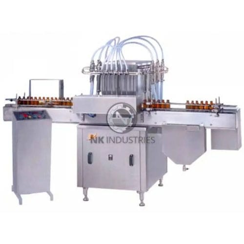 Automatische Füllmaschine - NKLF-100 - N.K. INDUSTRIES - für Flaschen / Ampullen / für Flüssigkeiten