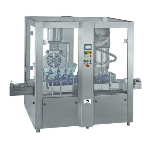 Flaschenfüllmaschine - NKPF-MR150 - N.K. INDUSTRIES - für Pulver / für die Pharmaindustrie / Monoblock