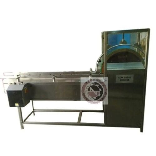 Rotations-Dichtheitsprüfgerät - N.K. INDUSTRIES - für Flaschen / automatisch / bodenstehend