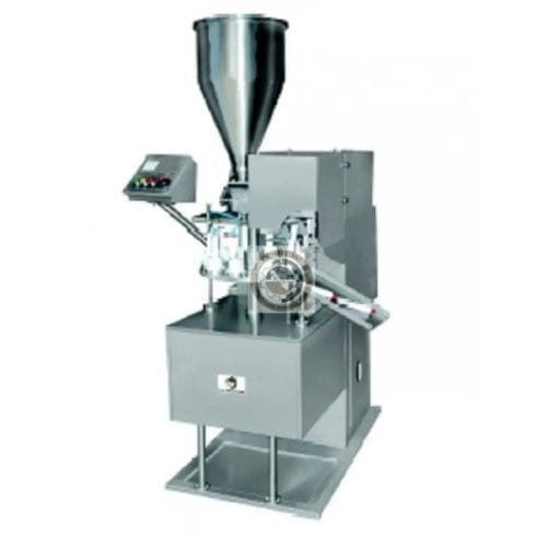 Halbautomatische Abfüllmaschine mit Traysealer - NAU-1 - N.K. INDUSTRIES - für Tuben / für Pharmaprodukte / für Kosmetik