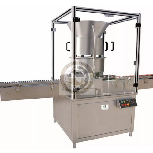Siegelmaschine für Ampullen - NKCS-350 - N.K. INDUSTRIES - für Glasflaschen / für Stopfen / für die Pharmaindustrie