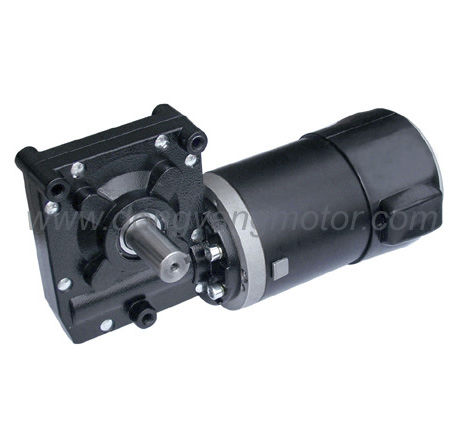 DC-Getriebemotor - 90ZYT-102WJ - Zhejiang Dongzheng Motor Co., Ltd. - Permanentmagnet / Schnecken / rechtwinklig