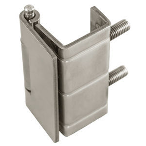Unsichtbares Scharnier - HGS-1063-2 - Tai Sam Hardware Corporation - flacher / Edelstahl / Einbau
