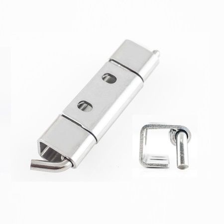 Unsichtbares Scharnier - HGS-283-1 - Tai Sam Hardware Corporation - Edelstahl / Tür / abnehmbar
