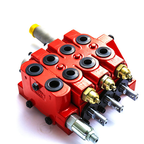 Hydraulik-Wegeventil / Schieber - GKV50 - Shanghai Guorui Hydraulic Technology Co., Ltd - mit manueller Bedienung / Sektional / Gusseisen