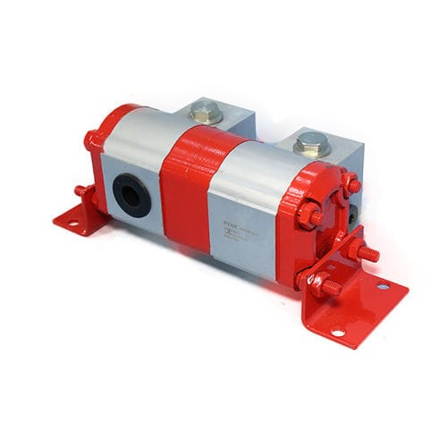 Zahnradstromteiler - 2FDF - Shanghai Guorui Hydraulic Technology Co., Ltd - Mehrweg / hydraulisch