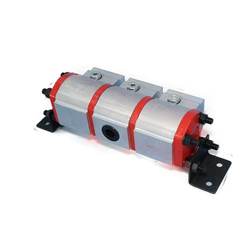 Zahnradstromteiler - 3FDF - Shanghai Guorui Hydraulic Technology Co., Ltd - Mehrweg / hydraulisch