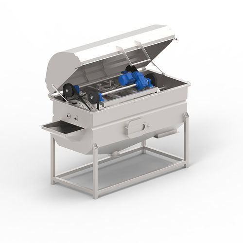 Gemüse-Waschanlage - 60t/h - EIMA Engineering GmbH - Trommel / Spritz / mit niedrigem Wasserverbrauch
