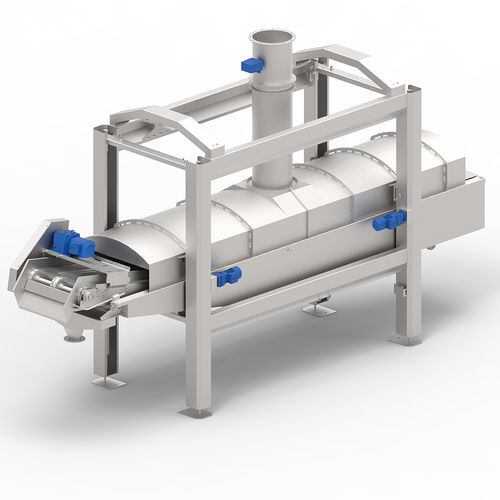Kontinuierliche Fritteuse - EIMA Engineering GmbH - für Kartoffeln / Durchlauf / automatisch