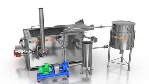 Chargenfritteuse - Economode Food Equipment (India) Pvt. Ltd. - für Snacks / für Pellets / rechteckig