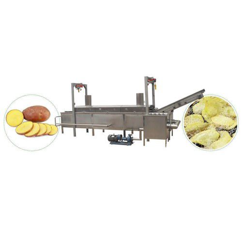 Kontinuierliche Fritteuse - Economode Food Equipment (India) Pvt. Ltd. - für Kartoffeln / automatisch