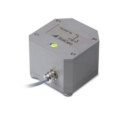 3-Achs-Seismometer - VELOGET 3D - SOLGEO SRL - 1-Achs / 2-Achs / für das Baugewerbe