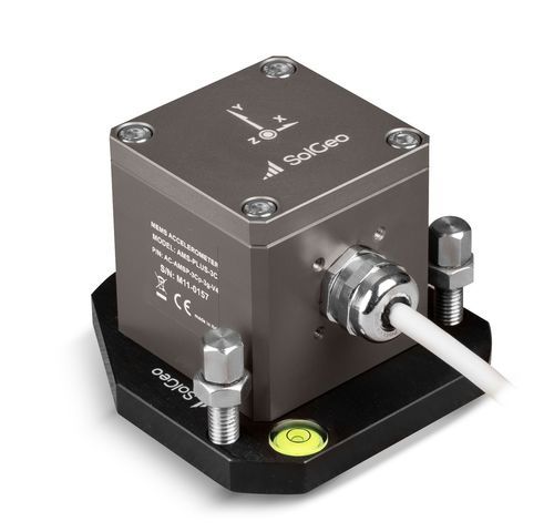 Seismischer Beschleunigungsmesser - AMS-PLUS  - SOLGEO SRL - 2-Achsen / 1-Achs / 3 Achsen
