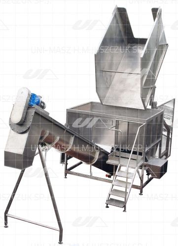 Schnecken-Dosiergerät - Uni-Masz H.M. Juszczuk Sp.j. - für die Lebensmittelindustrie / automatisch / mit Schwingförderer