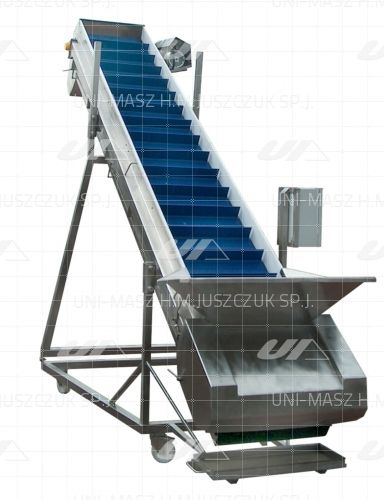 Steilförderer - Uni-Masz H.M. Juszczuk Sp.j. - schräg / Transport / für Obst