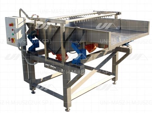 Kirschenwaschanlage - Uni-Masz H.M. Juszczuk Sp.j. - für Erdbeeren / für Gemüse / automatisch