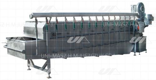Apfelwaschanlage - Uni-Masz H.M. Juszczuk Sp.j. - für Pilze / automatisch / Luft-Wasser