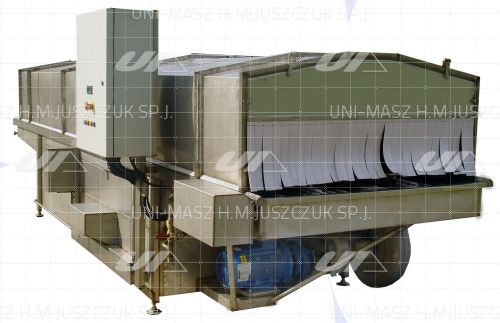 Paletten-Waschtunnel - Uni-Masz H.M. Juszczuk Sp.j. - für Kisten