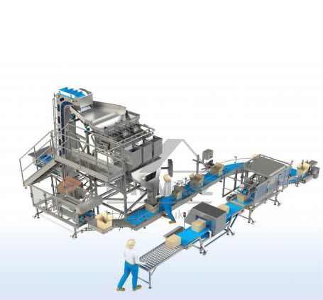 Verpackungsanlage für Tiefkühlprodukte - Uni-Masz H.M. Juszczuk Sp.j. - Mehrprodukt / automatisch